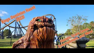 Kings Dominion Haunt 2023 Full Review and Walkthrough!