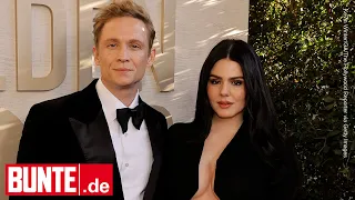 Matthias Schweighöfer mit Freundin Ruby bei den Golden Globes – und ihr Kleid hat es in sich