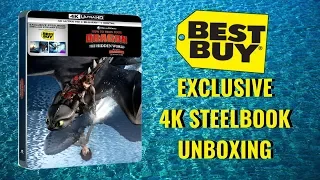 How to Train Your Dragon The Hidden World 4K Ultra HD Best Buy Exclusive Steelbook Unboxing