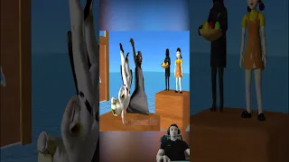 Scary Teacher 3D Nick and Tani with Neighbor and Huggy Wuggy Join Squid Game Challenge #shorts