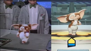 *NEW* Multiversus Dance Emote/Taunt in Real Life (Gremlins 2 Gizmo dancing to Fat Domino scene)