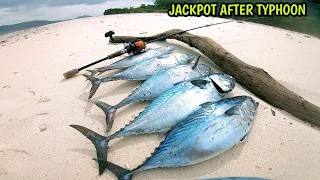 Ep. 95 After Typhoon Naglabasan Mga isdang to.....    Shadrach 702+Daiwa Sweepfire 3000s+JB lure V1