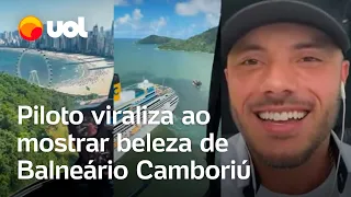 Balneário Camboriú de cima: Piloto de helicóptero viraliza ao mostrar beleza da 'Dubai brasileira'