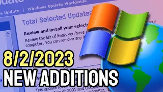 Here's What's New On Windows Update Restored - 8/2/2023