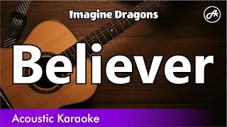 Imagine Dragons - Believer (karaoke acoustic)