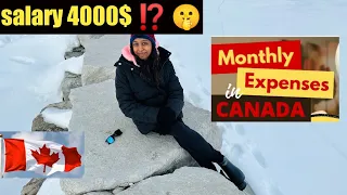 My salary in canada | job in canada | expenses in canada 2023 | Canada tamil vlog | fire and ice sha