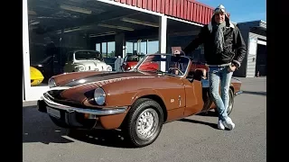 Triumph Spitfire 1500 Driving With Gloves