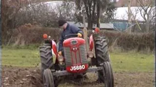 Ploughing with a Massey-Ferguson 65 & Lemken plough.