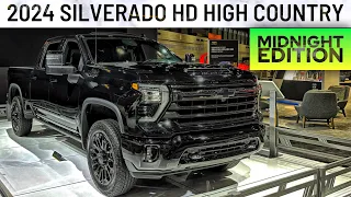 NEW 2024 Chevrolet Silverado 2500HD High Country Midnight Edition!