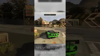 NFS Most Wanted RTX Remake #needforspeed #nfsmostwanted #rtxremix