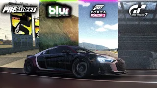 AUDI R8 in Racing Games (RIP AUDI R8)