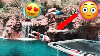 BACKYARD CLIFF JUMPING