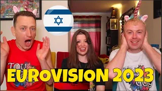 ISRAEL EUROVISION 2023 REACTION - SEMI FINAL 1 - Noa Kirel - Unicorn