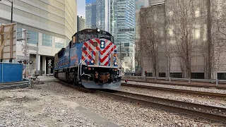 Cityscape railfanning 12-30-23