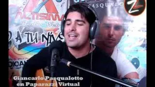 GIANCARLO PASQUALOTTO EN PAPARAZZI VIRTUAL