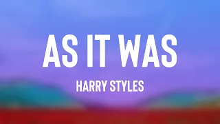 As It Was - Harry Styles |Lyric-centric| 🐚