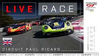 LIVE | Race | Circuit Paul Ricard | 2024 Fanatec GT Europe (English)