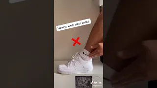 How to wear your Nike socks