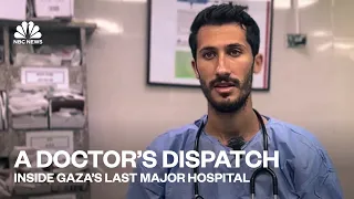 27-year-old doctor cares for 850 patients in Gaza’s last standing hospital