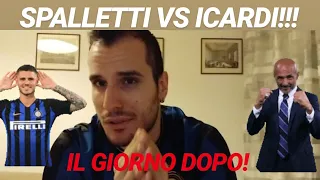 INTER-LAZIO 0-1: SPALLETTI DISTRUGGE ICARDI! ESONERABILE PER MILLE MOTIVI, MA SU ICARDI HA RAGIONE!