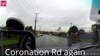 Full driver licence test video at Glenfiled , VTNZ North Shore( 100% pass with no mistake )