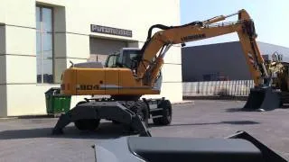 New - Unused Liebherr A904C in Action (Tsekouras Thessaloniki)