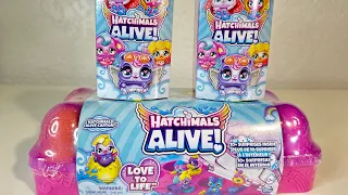 HATCHIMALS ALIVE Love to Life Toy Unboxing 20+ Surprises! ASMR