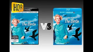 ▶ Comparison of The Birds 4K (4K DI) HDR10 vs Regular Version