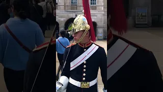 THE KINGS GUARD ON FOOT at ST. JAMES PALACE #asmr #satisfying #viralvideo #reels #shorts #trending