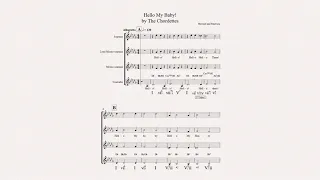 Hello My Baby! - The Chordettes - Transcription and Analysis