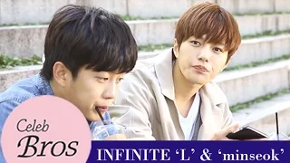 INFINITE L & Minseok, Celeb Bros S6 EP1 "Descedents of The Sun"