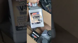 V-twin oil change kit Amsoil style