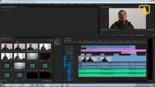 Интерфейс программы  Монтаж в Adobe Premier   My Video School   видео уроки