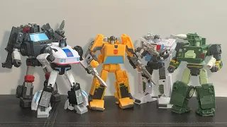TRANSFORMERS AUTOBOT STANDS UNITED 5 PACK REVIEW