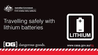 Travelling safely with lithium batteries