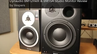 Studio Monitor Shoot-Out - Dynaudio BM15A vs BM12mkIII