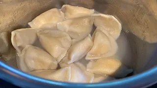 Instant Pot Frozen Pierogies - so tender, they will melt in your mouth! 😋👍