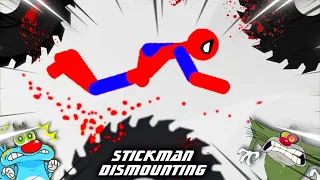 Oggy And Jack Playing Stickman Dismounting Game | Best Falls 🤣 Oggy Game