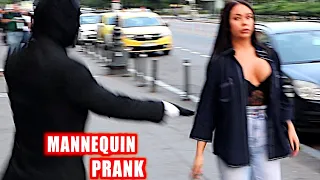 Am Speriat Străinii ca Manechin. Mannequin Prank 2 in Romania. Poliția mi-a dat 700lei amenda 😵