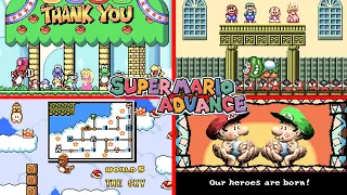 SUPER MARIO ADVANCE SERIES - All Endings