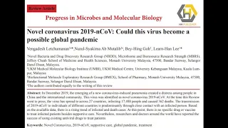 PMMB: Novel coronavirus 2019-nCoV