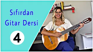 Sıfırdan Gitar Dersi / İlk Şarkı  Caddelerde Rüzgar 🎸