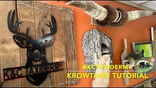 K&C Taxidermy- STEP THREE- Oryx KROWTANN Tutorial- Creating a Tanning Solution @KCTaxidermy