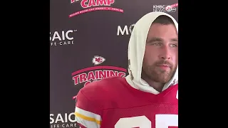 Travis Kelce 2022 Chiefs training camp press conference