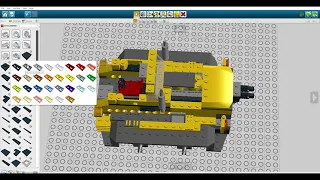 Lego 7249 XXL Mobile Crane (Idea Model B) Speed Build LDD by Andrew Masters