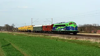 Germany - Altmark-Rail 1100, EGP 140, EGP 151, DB 112, ČD EuroCity, Metrans, Günni Güterzug and more