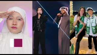 정국 BTS Jung Kook ft Fahad Al Kubaisi - Dreamers Tiktok Challenge | FIFA World Cup 2022 🌍❤️