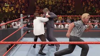 WWE2K24 WILLAM REGAL VS MANKIND HARDCORE MATCH