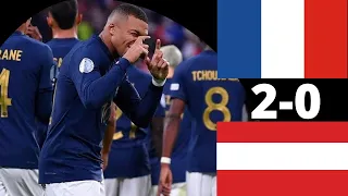 All goals FRANCE VS AUSTRIA 2-0 - Highlights 2022