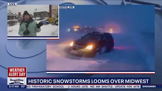 Historic snowstorms loom over Midwest | FOX 13 Seattle